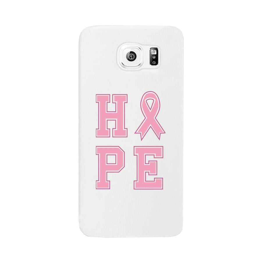 Hope Ribbon White Phone Case