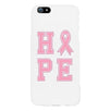 Hope Ribbon White Phone Case