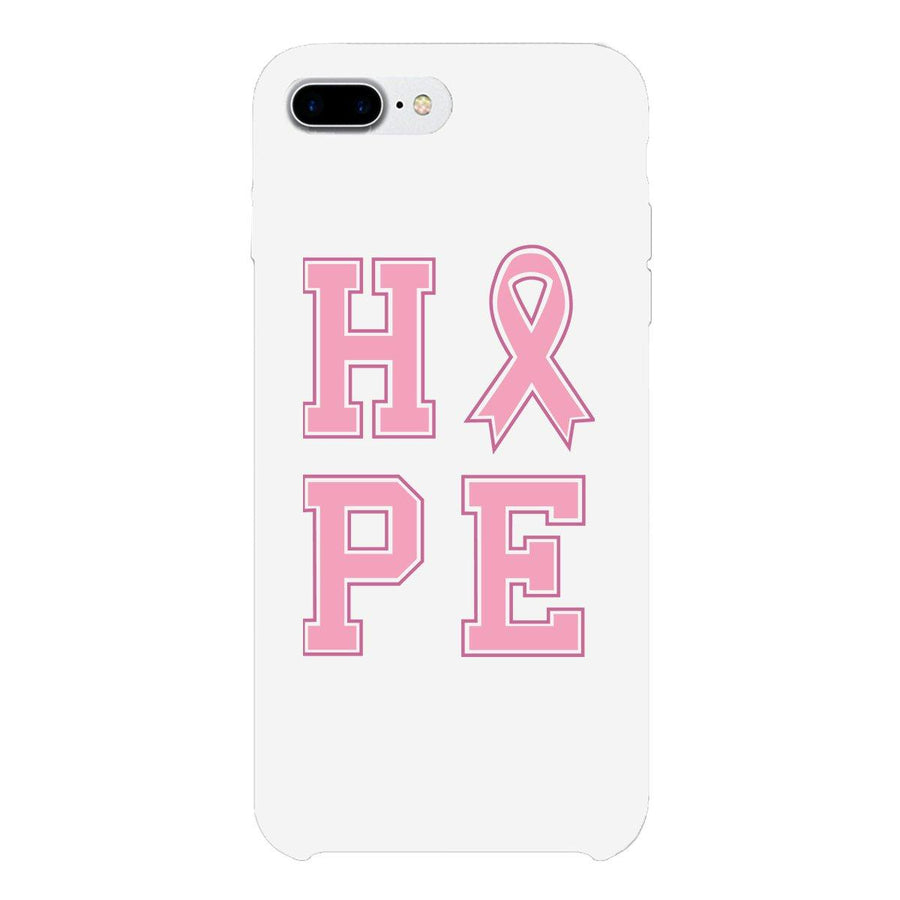 Hope Ribbon White Phone Case