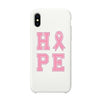 Hope Ribbon White Phone Case