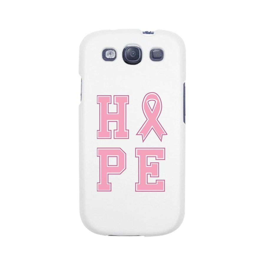 Hope Ribbon White Phone Case