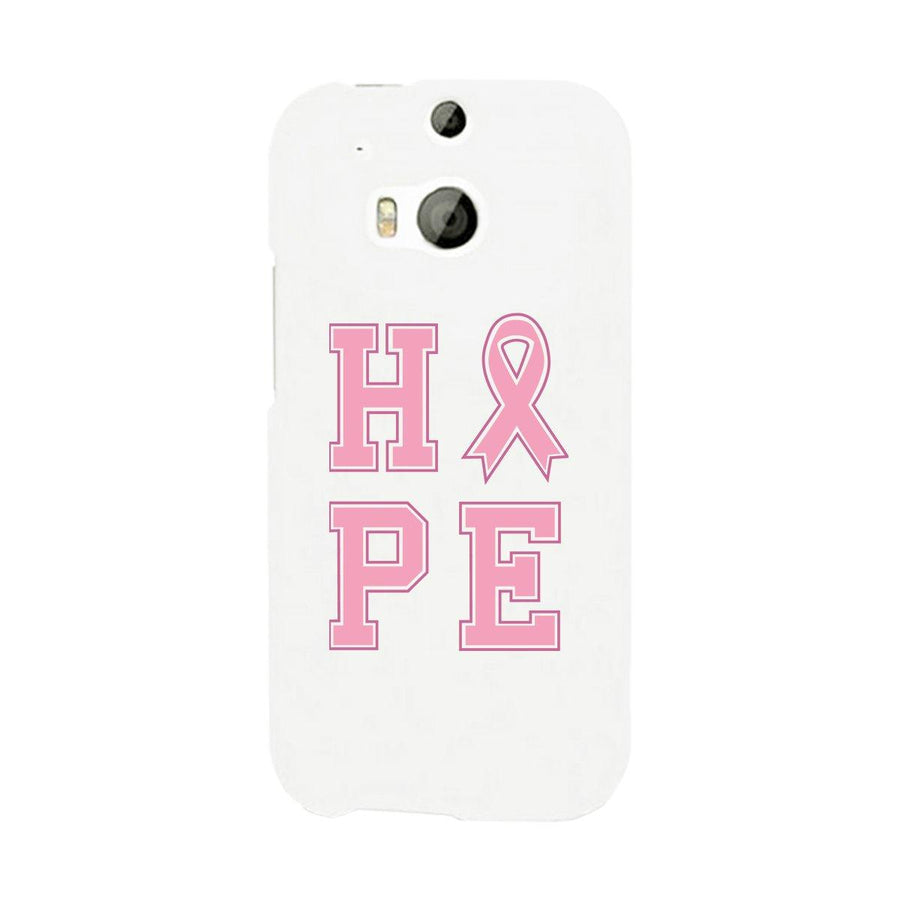 Hope Ribbon White Phone Case