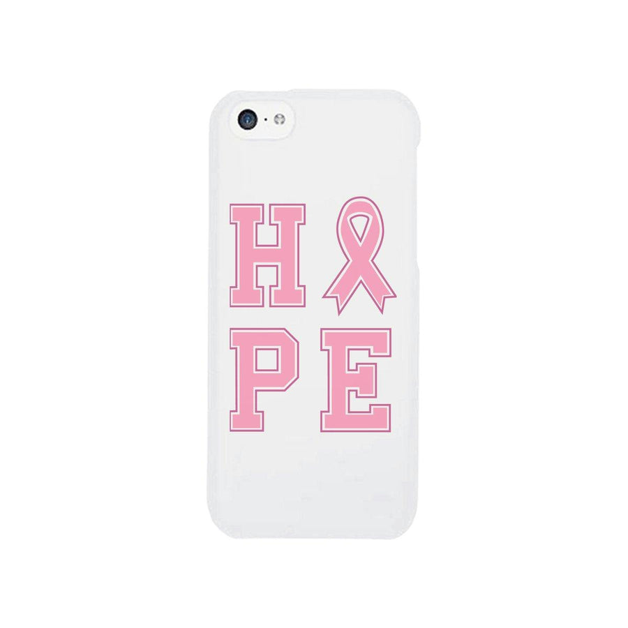 Hope Ribbon White Phone Case