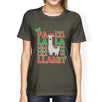 Falala Llama Womens Cute Christmas Unique Design T-Shirt Funny Gift