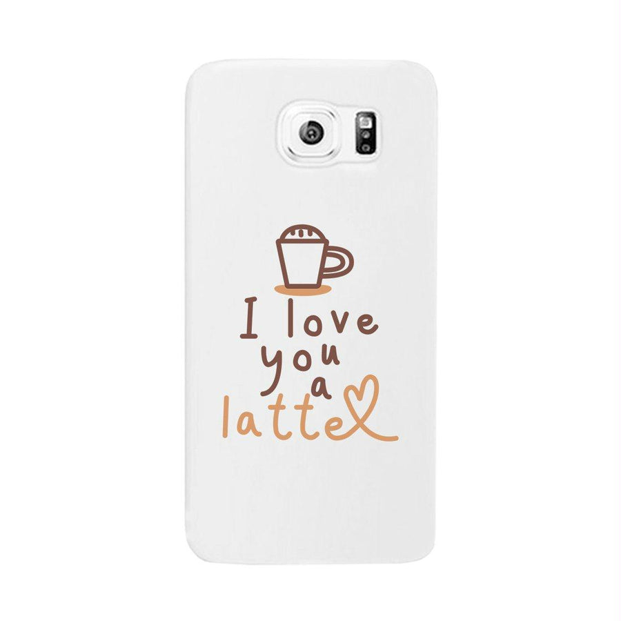 Love A Latte Phone Case Slim Fit Cute Coffee Lover Best Friend Gift