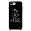 Love A Latte Phone Case Slim Fit Cute Coffee Lover Best Friend Gift