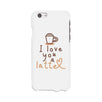 Love A Latte Phone Case Slim Fit Cute Coffee Lover Best Friend Gift