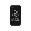 Love A Latte Phone Case Slim Fit Cute Coffee Lover Best Friend Gift