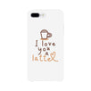 Love A Latte Phone Case Slim Fit Cute Coffee Lover Best Friend Gift