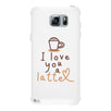 Love A Latte Phone Case Slim Fit Cute Coffee Lover Best Friend Gift