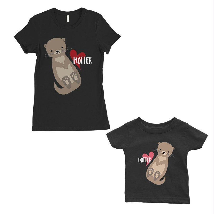 Motter Dotter Mom and Baby Matching Gift T-Shirts