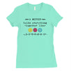 Mother Like Buttons Womens Funny Graphic T-Shirt Mothers Day Gifts