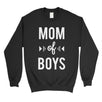 Mom Of Boys Unisex Pullover Sweatshirt For Mothers Day Gifts