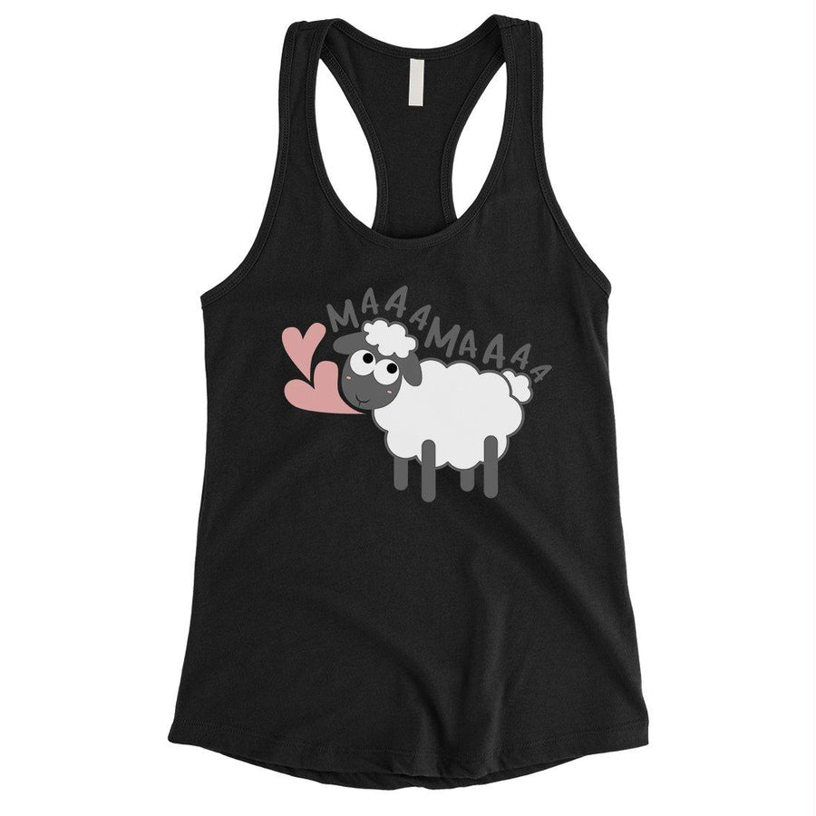 MaaaMaaa Sheep Womens Sleeveless Shirt