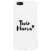 Twin Mama Phone Case Rubberized Grip Unique Mothers Gifts