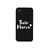 Twin Mama Phone Case Rubberized Grip Unique Mothers Gifts