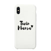 Twin Mama Phone Case Rubberized Grip Unique Mothers Gifts