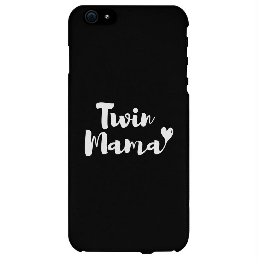 Twin Mama Phone Case Rubberized Grip Unique Mothers Gifts