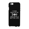 Work Hard Dog Life Phone Case Rubberized Grip Unique Mothers Gifts