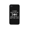 Work Hard Dog Life Phone Case Rubberized Grip Unique Mothers Gifts