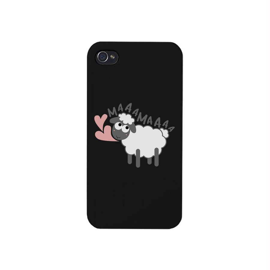 MaaaMaaa Sheep Phone Case Funny Mothers Day Gift Phone Cover Unique