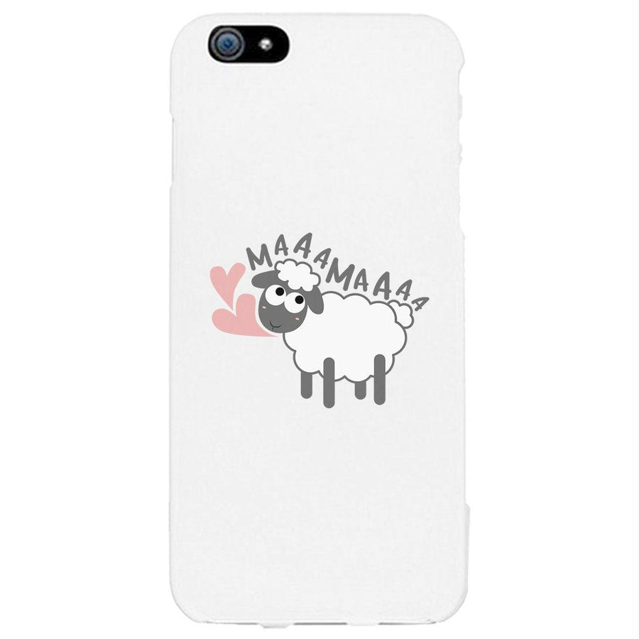 MaaaMaaa Sheep Phone Case Funny Mothers Day Gift Phone Cover Unique