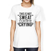 Fat Crying Womens Cute Workout Tops T-Shirt Funny Gym Fitness Gifts