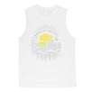 Moon In City Mens Muscle Shirt