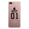 Best01-LEFT Clear Case Cute Best Friend Matching Gifts Ultra Slim