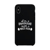 Bad Nice Ass Phone Case Funny Workout Gift Phone Case