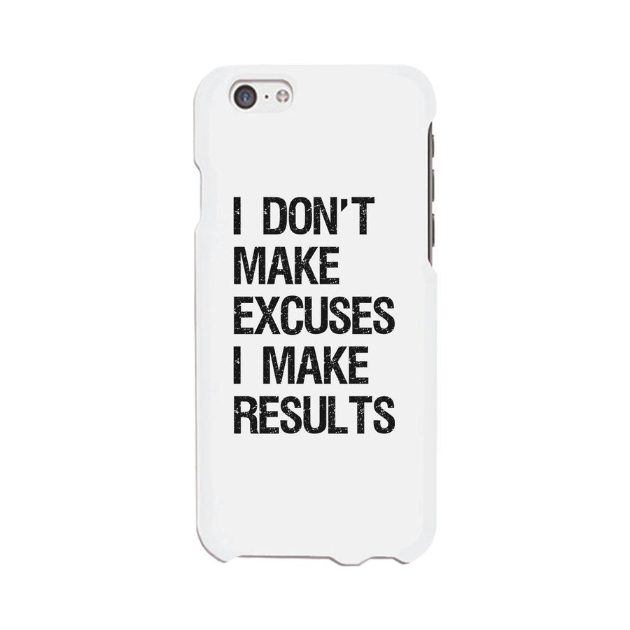 Excuses Results Phone Case Workout Gift Phone Case