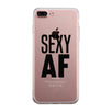 Sexy AF Clear Case Funny Workout Gift Phone Cover Cute Gym Gifts