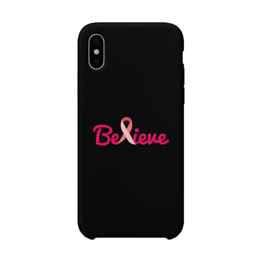 Believe Breast Cancer Phone Case October Breast Cancer Awareness