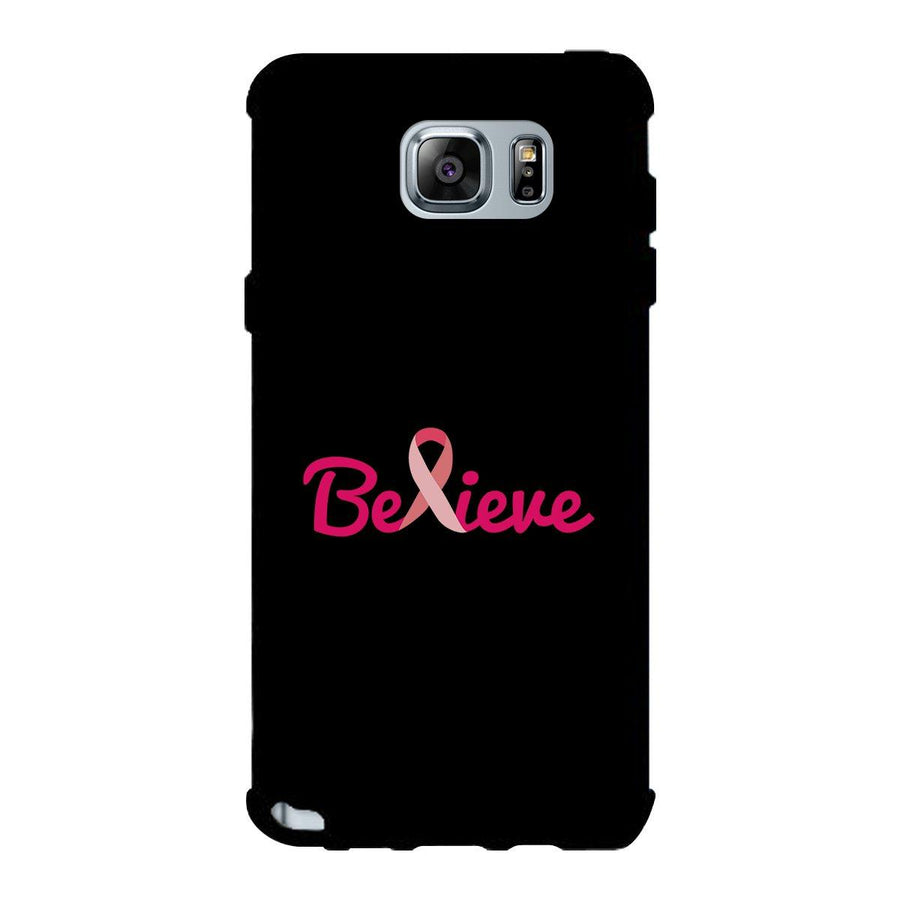 Believe Breast Cancer Phone Case October Breast Cancer Awareness