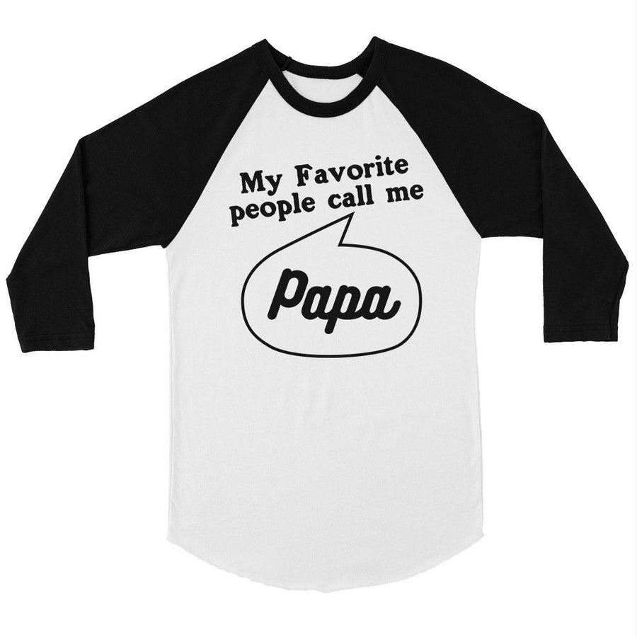 Favorite Call Me Papa Mens Baseball Shirt