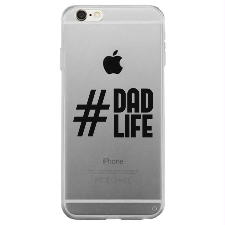 Hashtag Dad Life Clear Case