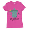 Cup Of Liber-Tea Shirt Womens Short Sleeve Round Neck July 4th Tee