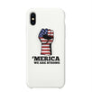 Merica We Strong Phone Case 4th of July Unique Graphic Phone Cover