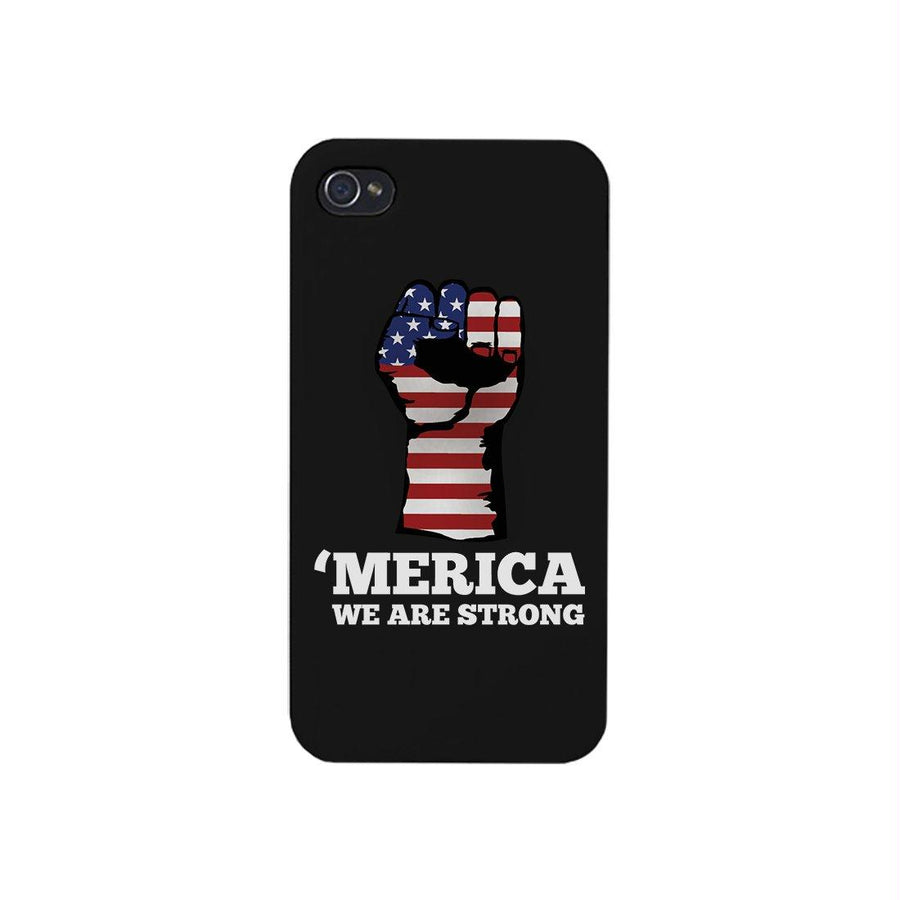 Merica We Strong Phone Case 4th of July Unique Graphic Phone Cover