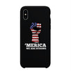 Merica We Strong Phone Case 4th of July Unique Graphic Phone Cover