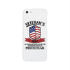 Veteran's Wife Phone Case 4th of July Unique Graphic Phone Cover