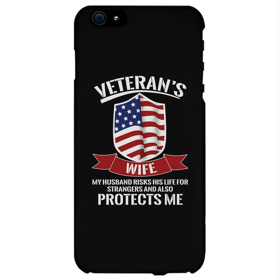 Veteran's Wife Phone Case 4th of July Unique Graphic Phone Cover