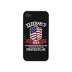 Veteran's Wife Phone Case 4th of July Unique Graphic Phone Cover