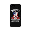 Veteran's Wife Phone Case 4th of July Unique Graphic Phone Cover