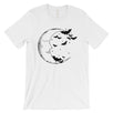 Moon And Bats Mens T-Shirt