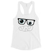 Monster With Glasses Womens Tank Top