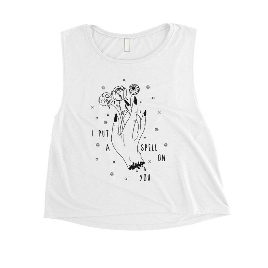 I Put A Spell On You Womens Crop Top