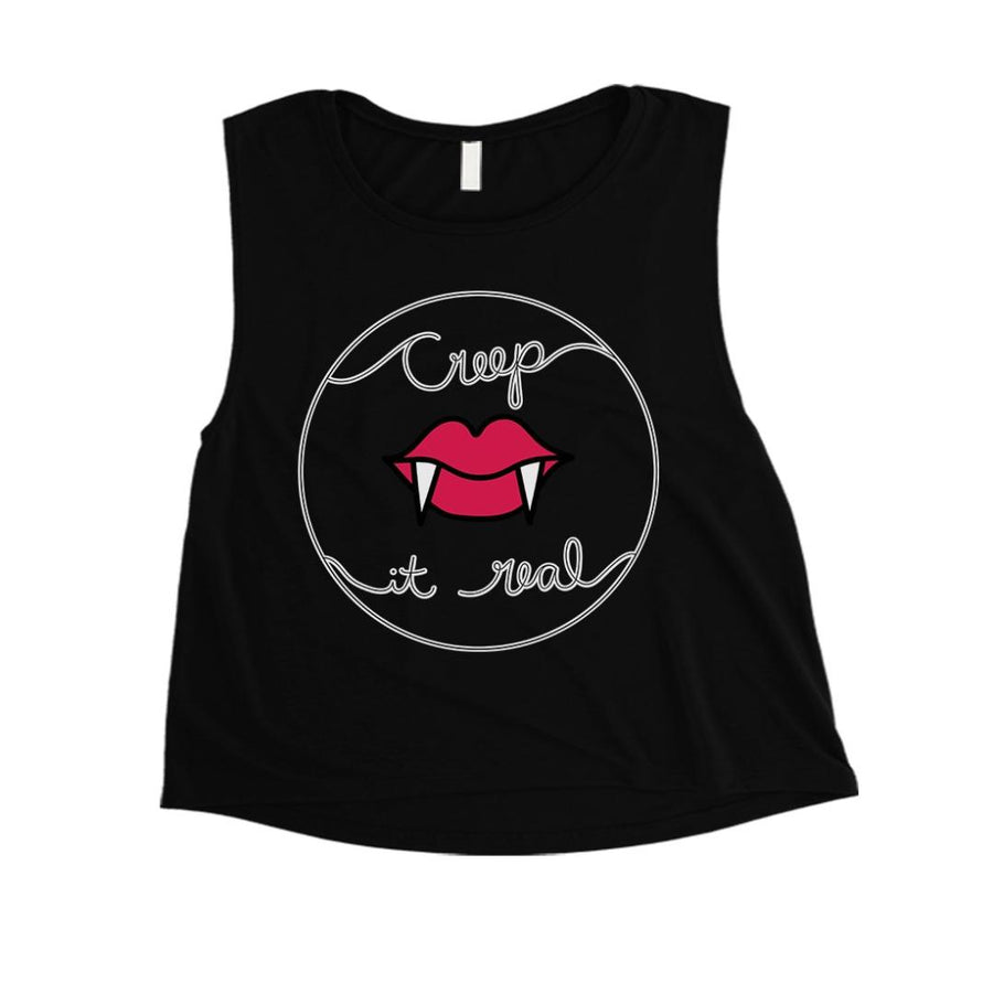 Creep It Real Womens Crop Top