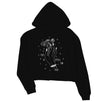 I Put A Spell On You Womens Crop Hoodie Pullover For Halloween