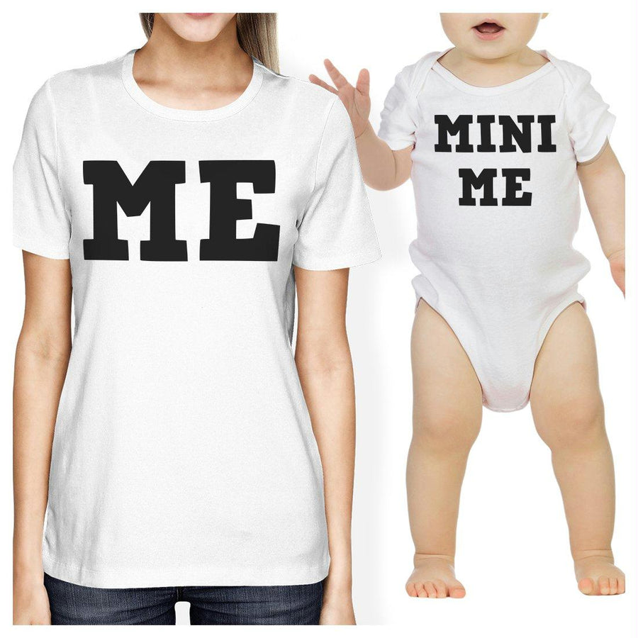 Mini Me Mom and Baby Matching Gift T-Shirts Unique For Mothers Day